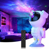 Projetor Estrelado Galaxy Star – Lâmpada LED Astronauta para Quarto